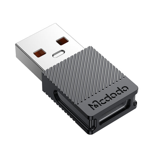 Mcdodo - OTG Adapter (OT-6970) - Type-C to USB 3.0 Convertor, Ultra-fast Data Sync, TPE, 5A - Black
