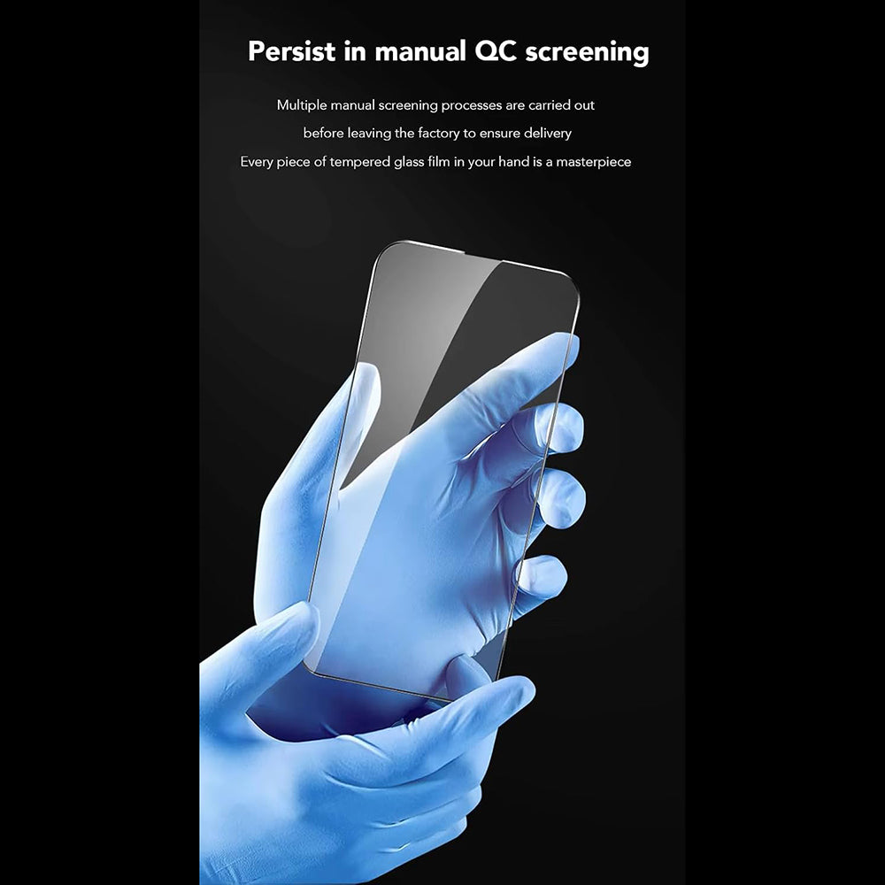 ANANK - 2.5D 1X Reinforced Anti-fingerprint Screen Protector - iPhone 16 Pro - Black