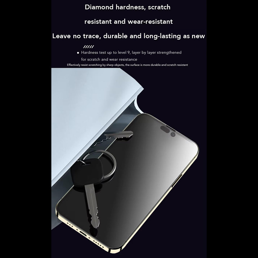 ANANK - 2.5D Anti-fingerprint Screen Protector - iPhone 15 - Black