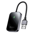 Mcdodo - CarPlay Adapter (CA-7210) - Wireless, USB, 1A, Bluetooth 2.1+EDR/3.0/4.X/5, A7 Chip, Support OTA, Siri - Black