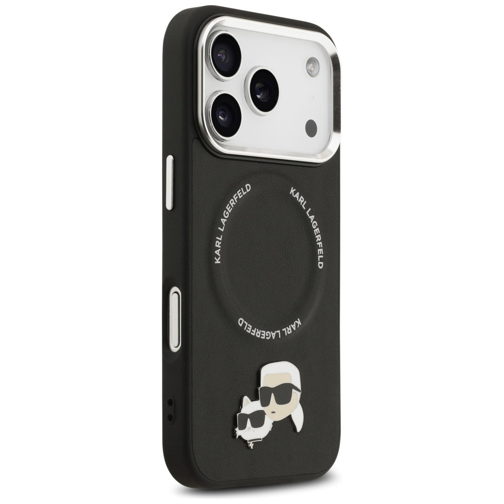Husa de protectie Karl Lagerfeld compatibil cu iPhone 17 Pro Max, Negru