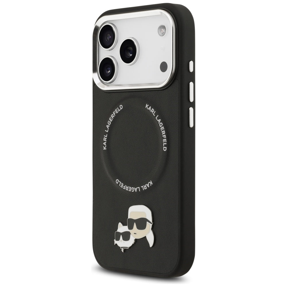 Husa de protectie Karl Lagerfeld compatibil cu iPhone 17 Pro Max, Negru