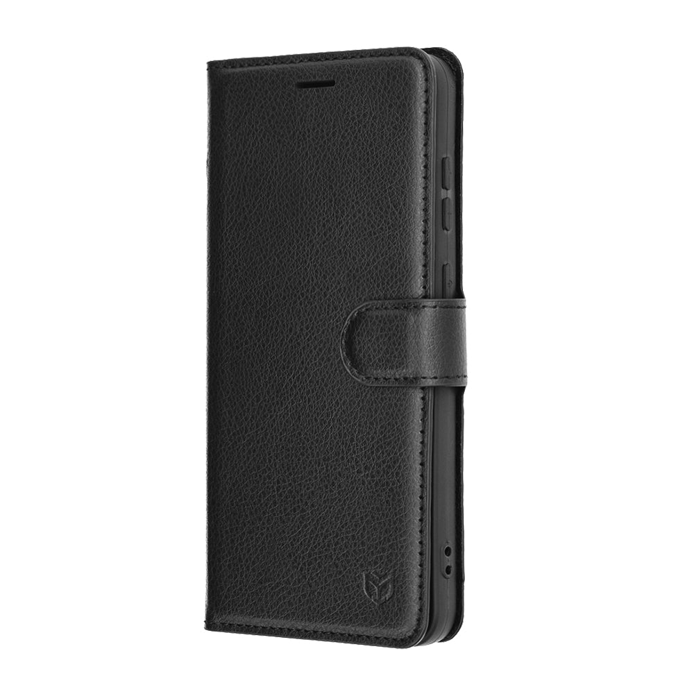 Techsuit - Leather Folio - Samsung Galaxy S25 FE - Black