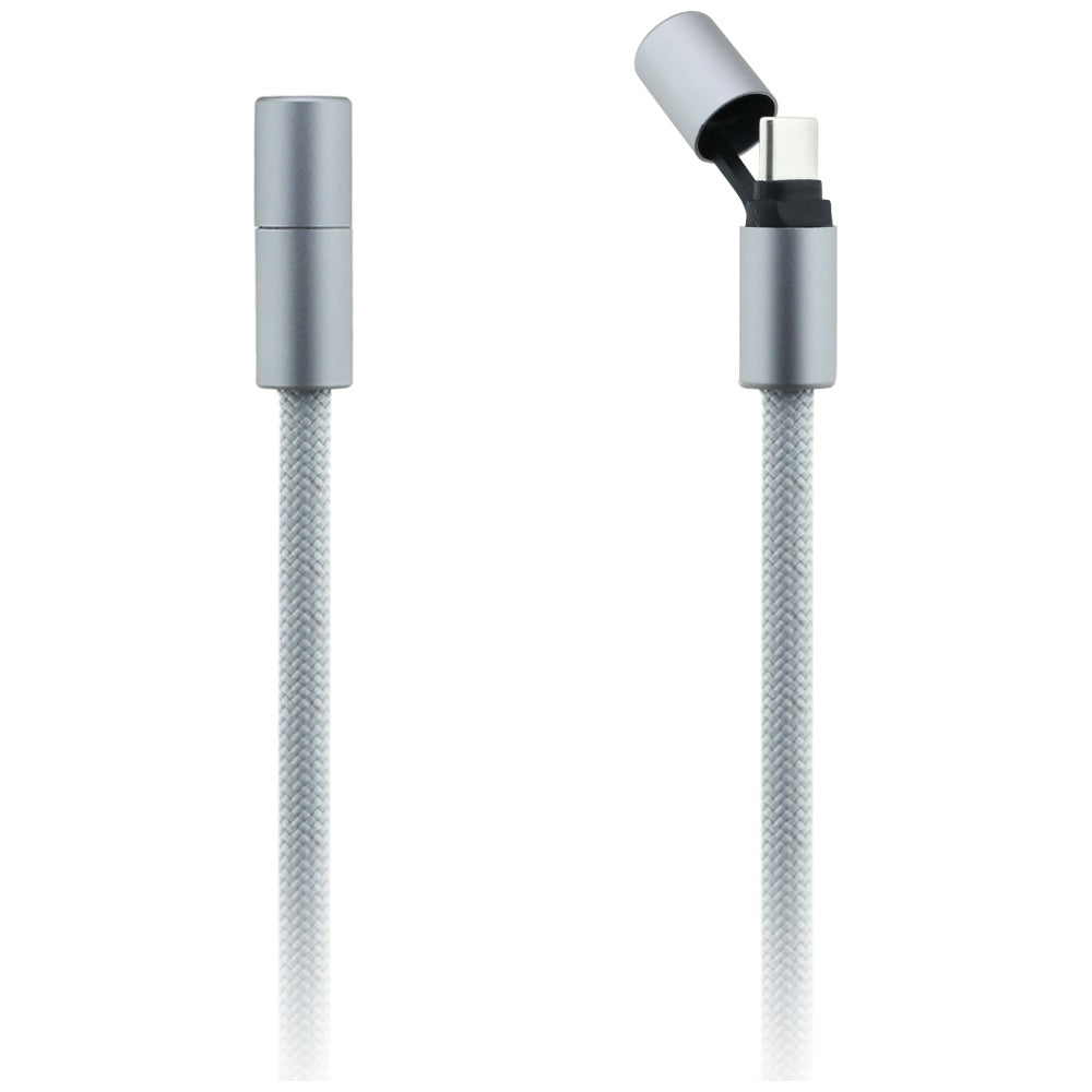 Karl Lagerfeld - Data Cable Choupette Charm (KLCCUCNMSCKIG) - Type-C to Type-C, Universal - Grey