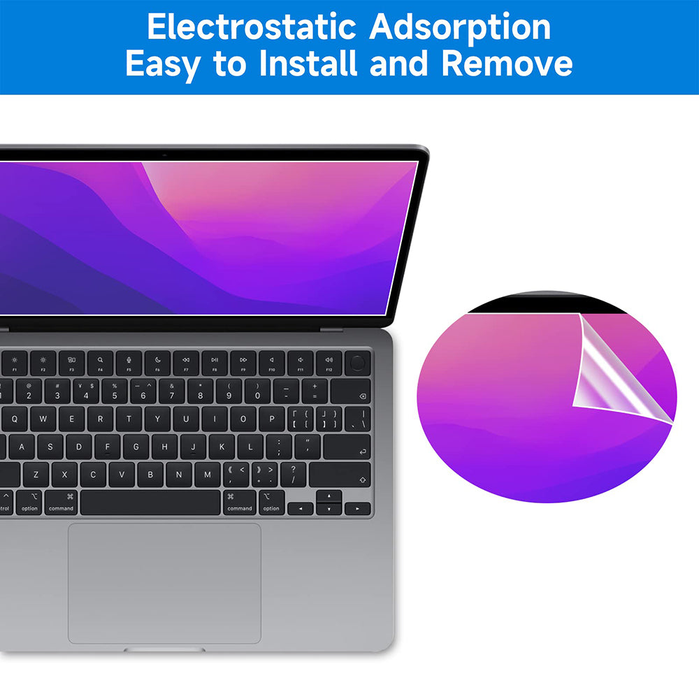 Techsuit - VisionProX Anti-Blue Light - MacBook Pro 13" (2016/2018/2019/2020/2022) - Matte Clear