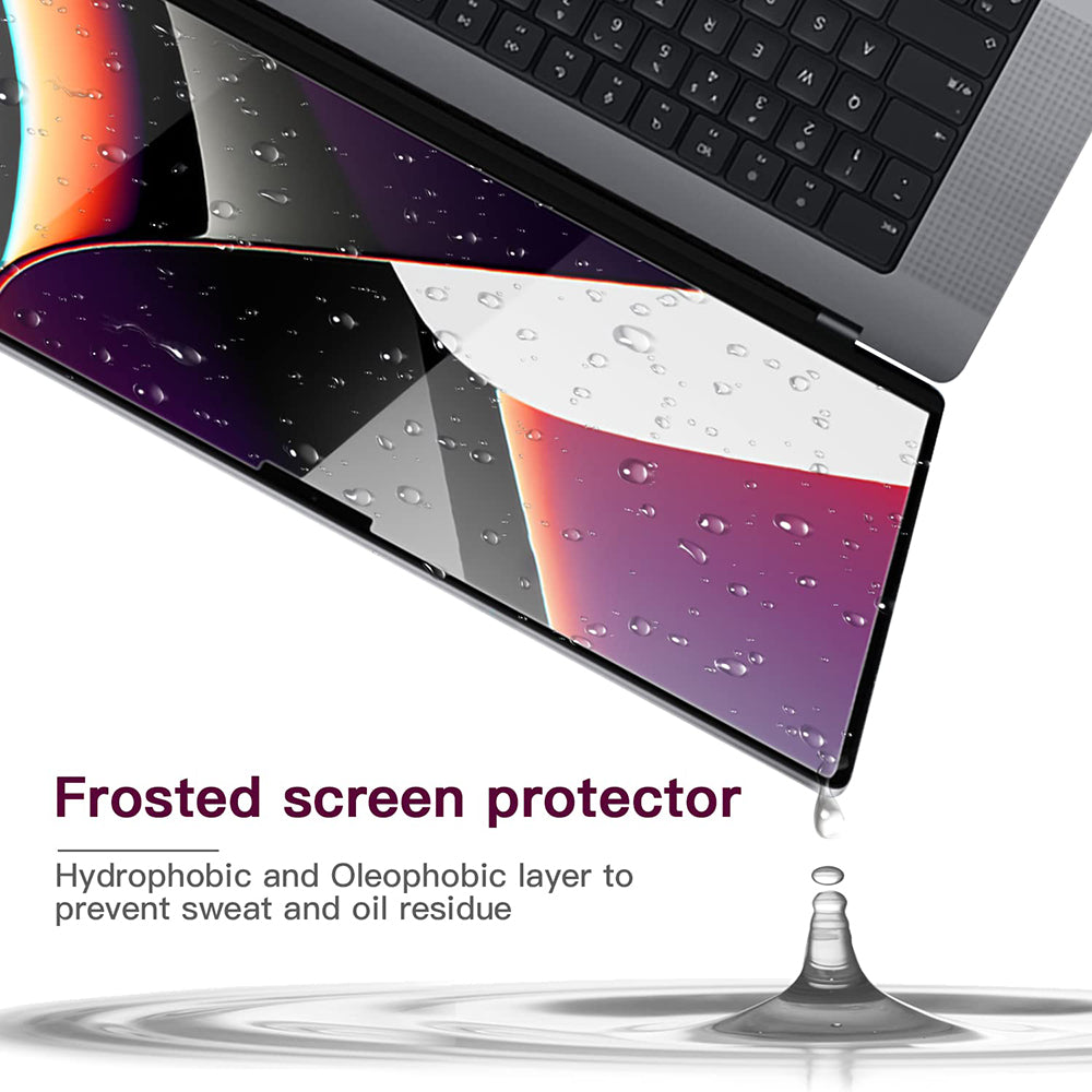 Techsuit - VisionProX Anti-Blue Light - MacBook Pro 16" (2024 / 2026) - Matte Clear – imagine 4