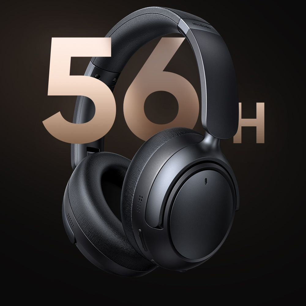 Mcdodo - Wireless Headphones T02 Series (HP-1421) - On-Ear, Bluetooth V5.4, 500mAh, ANC Noise Cancelling - Beige