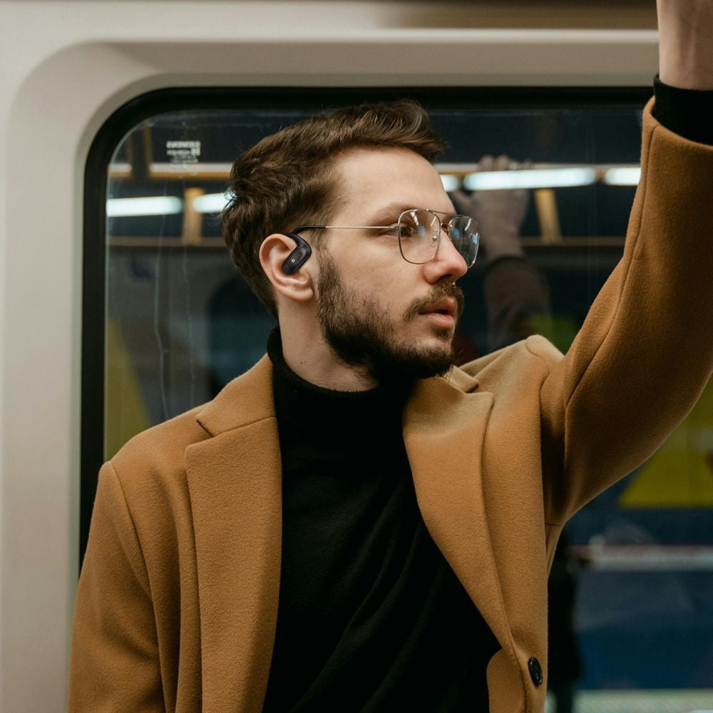 Mcdodo - OWS Wireless Earbuds Air O2 Series (HP-8051) - Open-Ear, Bluetooth V5.4, Ergonomic Design - Beige
