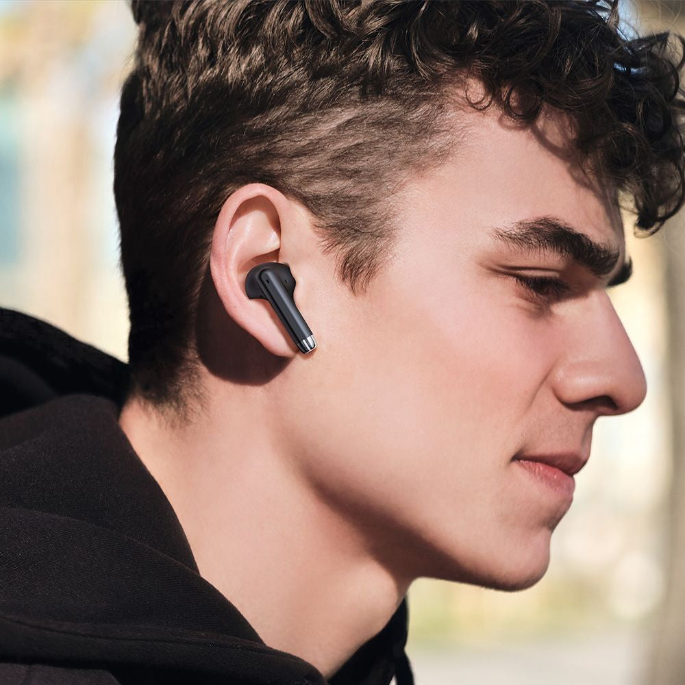 Mcdodo - Wireless Earbuds B04 Series (HP-3290) - Bluetooth V5.3, IPX4, True Wireless, Digital Display, with Lanyard - Bl