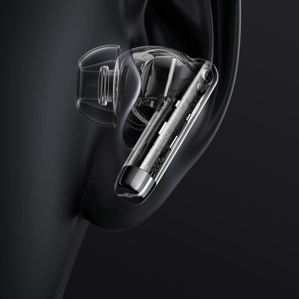 Mcdodo - Wireless Earbuds B04 Series (HP-3290) - Bluetooth V5.3, IPX4, True Wireless, Digital Display, with Lanyard - Bl