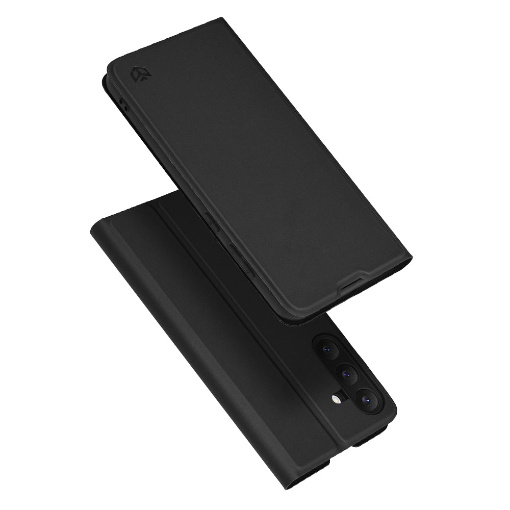 Techsuit - Magskin Book - Samsung Galaxy S25 FE - Black