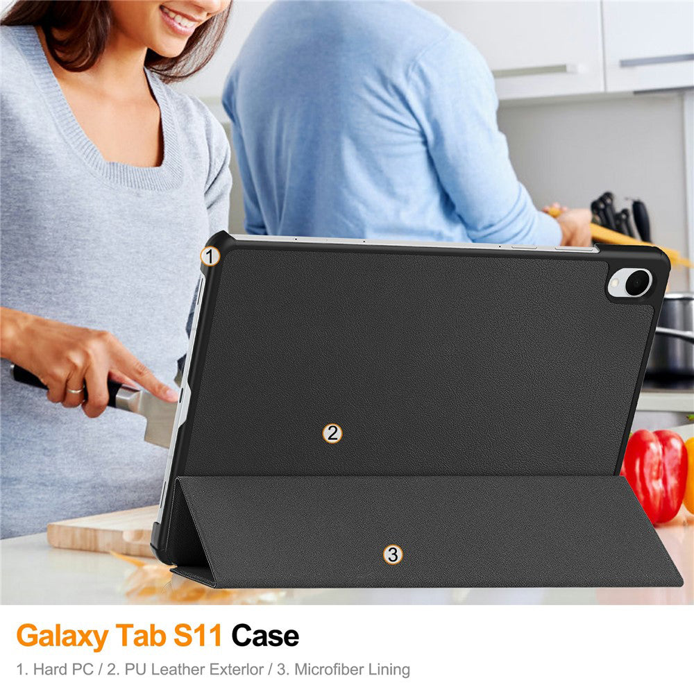 TechSuit Husa de protectie tableta Techsuit FoldPro compatibil cu Samsung Galaxy Tab S11, Negru – imagine 6