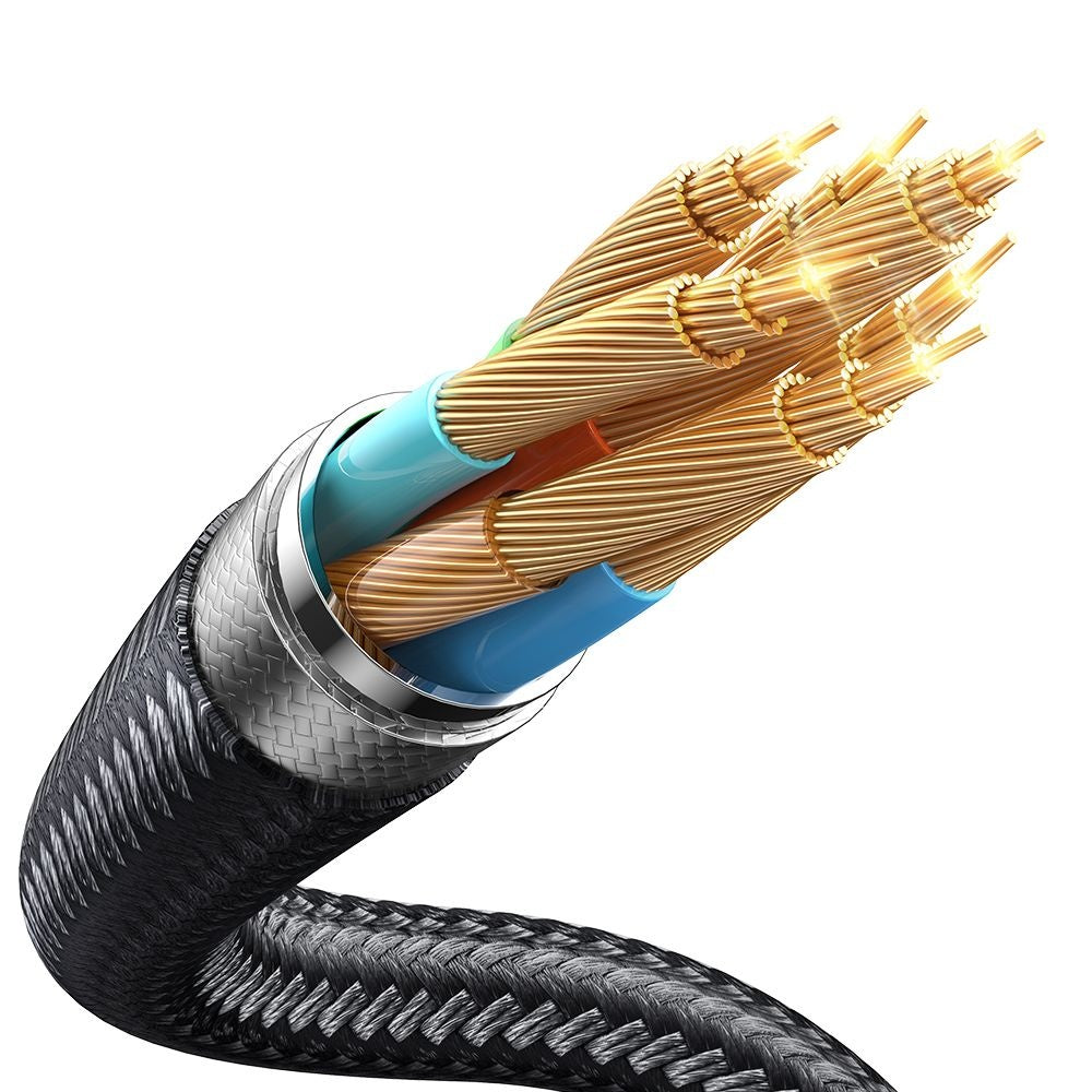 Mcdodo - Data Cable BAT Series (CA-5000) - USB-A to Lightning, Digital Display, 1.2m - Black