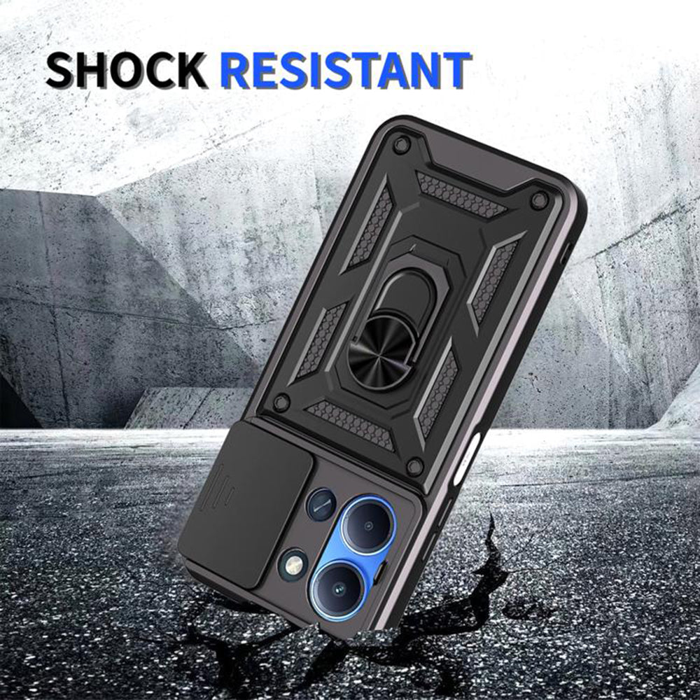 Techsuit - CamShield Series - Xiaomi Redmi 15C 4G / Redmi 15C 5G - Black