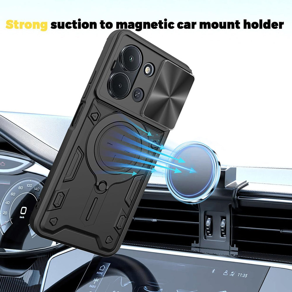 Techsuit - CamGuard Pro - Xiaomi Redmi 15C 4G / Redmi 15C 5G - Black