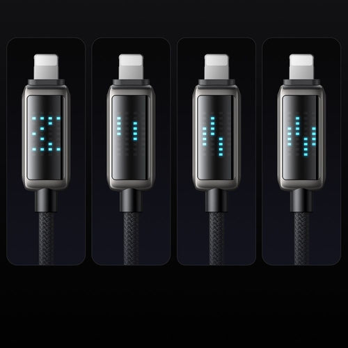 Mcdodo - Data Cable (CA-2630) - USB-C to Lightning, 36W, LED Display, PD Fast Charging, 1.2m - Black