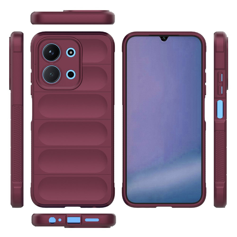 Techsuit - Magic Shield - Xiaomi Redmi 15C 4G / Redmi 15C 5G - Bordeaux