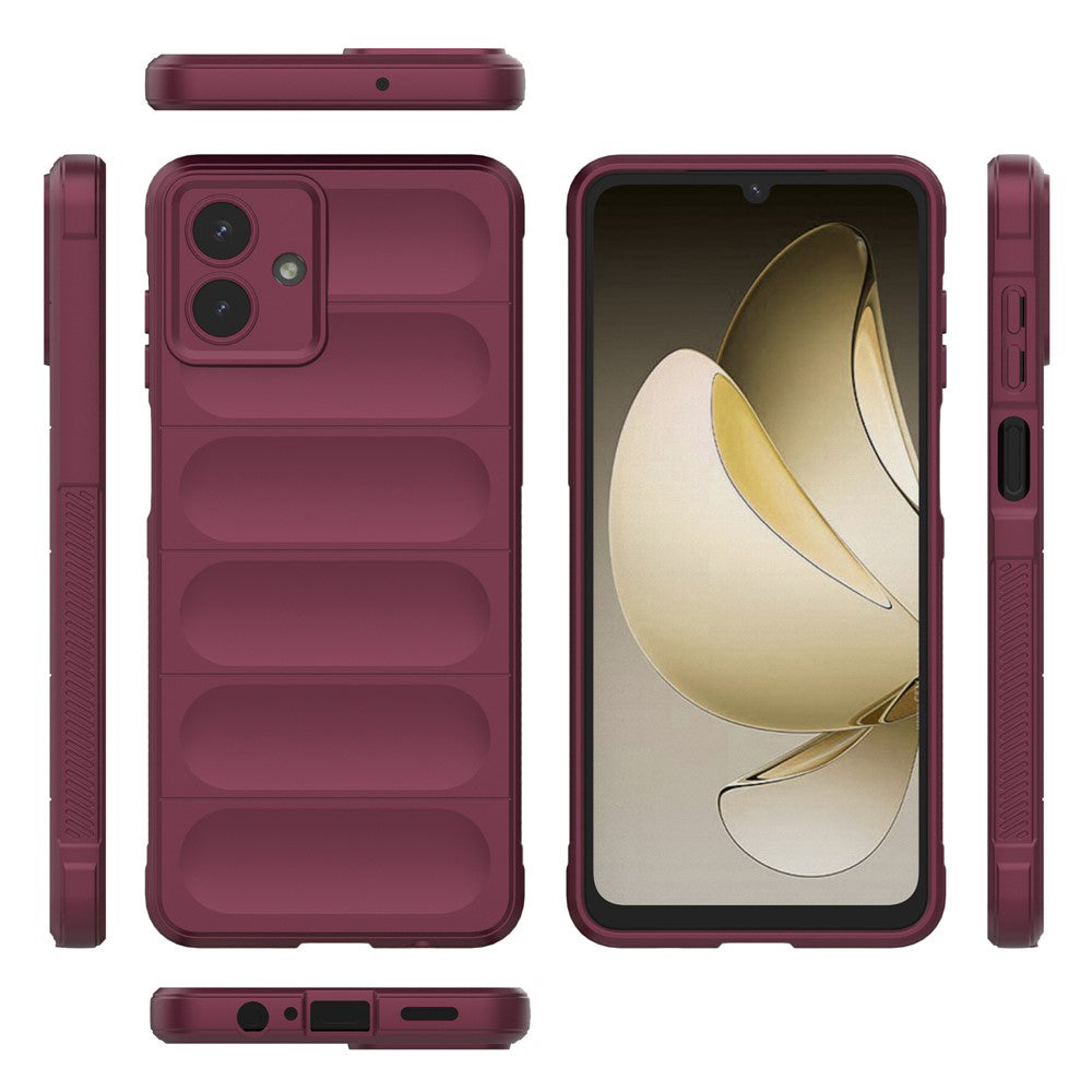 Techsuit - Magic Shield - Samsung Galaxy A07 4G - Bordeaux