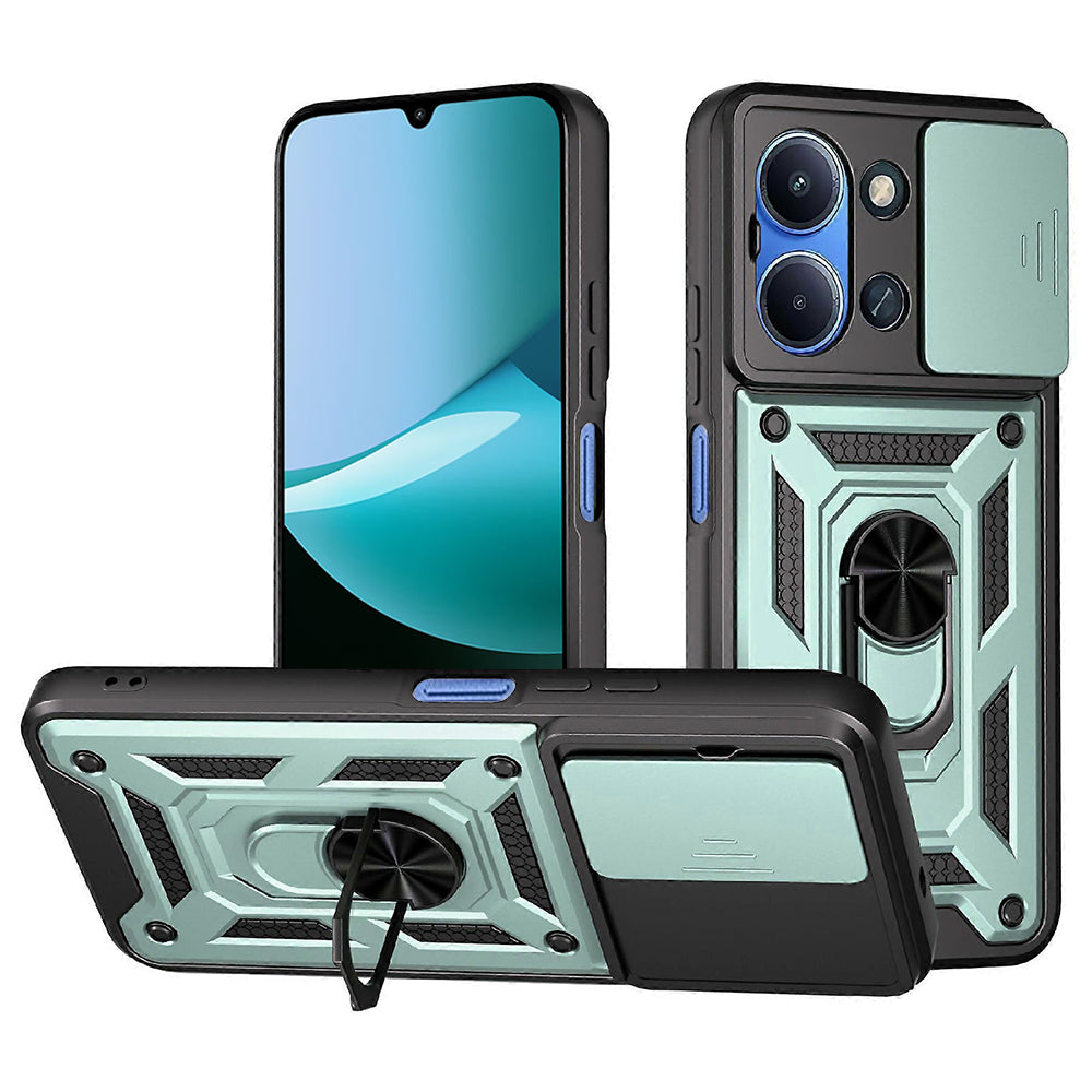 Techsuit - CamShield Series - Xiaomi Redmi 15C 4G / Redmi 15C 5G - Green