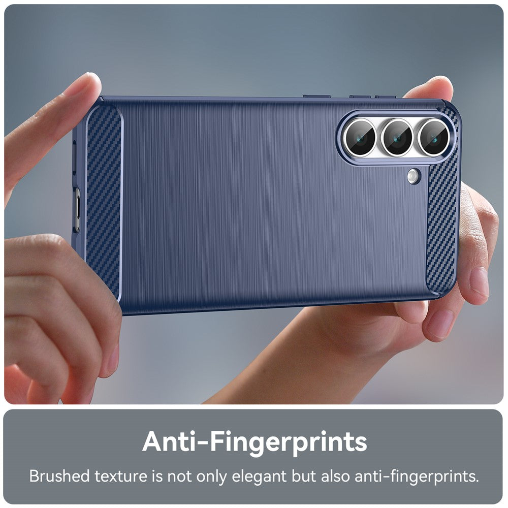 Techsuit - Carbon Silicone - Samsung Galaxy S25 FE - Blue