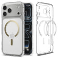 Spigen - Ultra Hybrid MagSafe (ACS10348) - iPhone 17 Pro - Clear/Gold