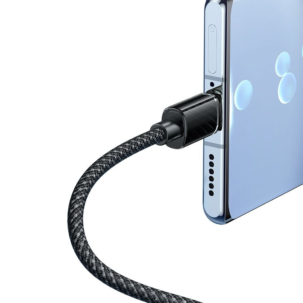 Mcdodo - Data Cable (CA-3670) - Type-C to Type-C, Transparent Design, 100W, 5A, 1.2m - Black