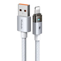 Cablu Mcdodo CA-6912, USB-A la Lightning, 3A, 1.2m, Alb