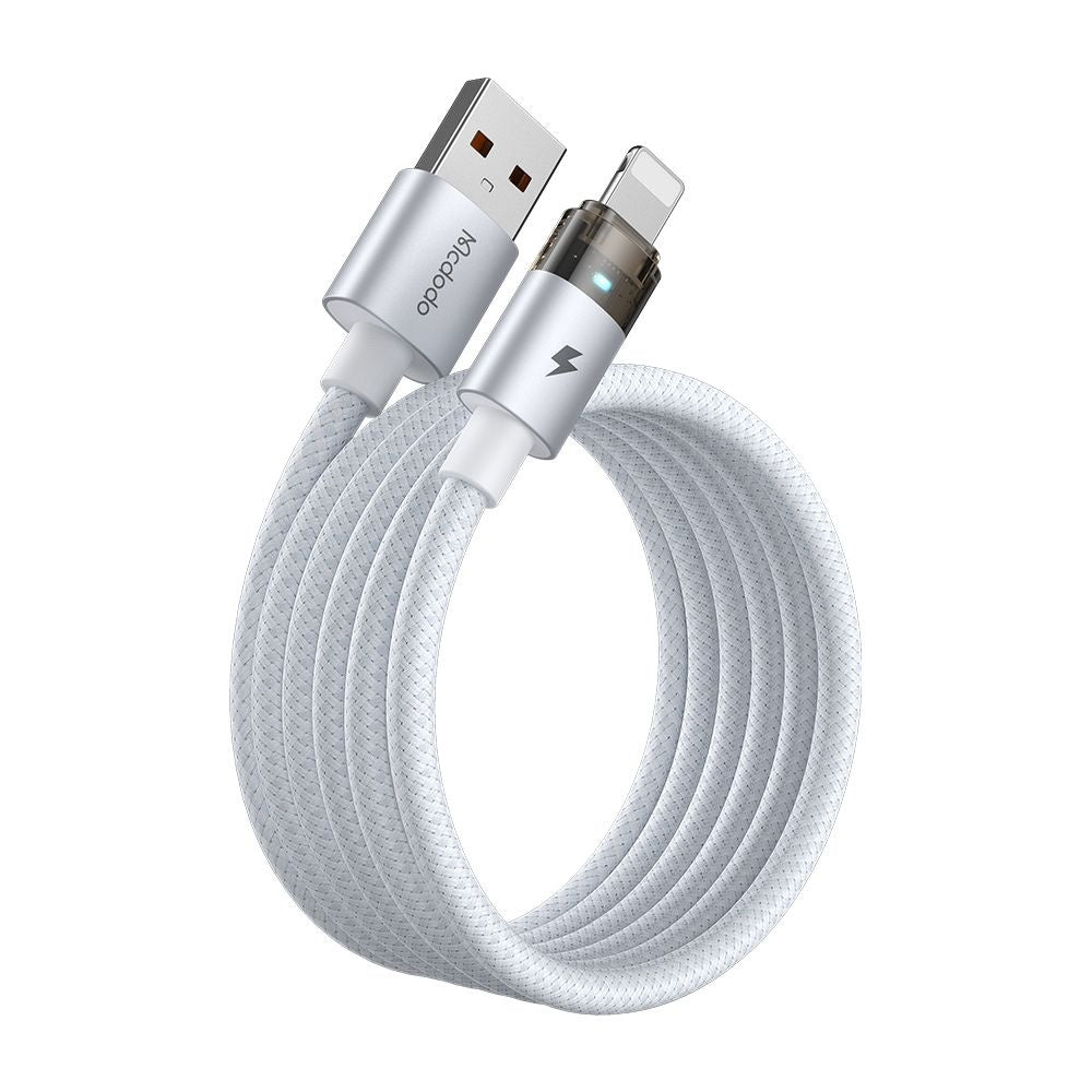 Cablu Mcdodo CA-6912, USB-A la Lightning, 3A, 1.2m, Alb
