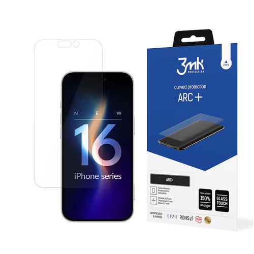 3mk - ARC+ Protective Film - iPhone 16 Pro - Clear