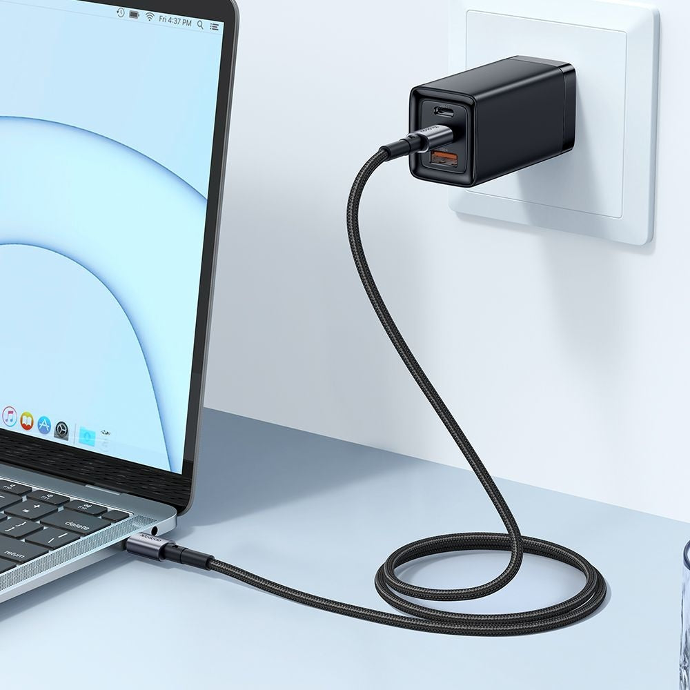 Mcdodo - Data Cable (CA-3130) - Type-C to Type-C, PD Fast Charge, 3.25A, 65W, 1m - Black