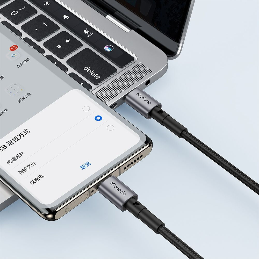 Mcdodo - Data Cable (CA-3130) - Type-C to Type-C, PD Fast Charge, 3.25A, 65W, 1m - Black