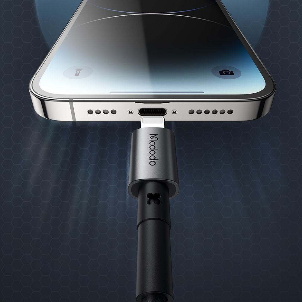 Mcdodo - Data Cable (CA-3580) - Lightning to USB-A, 3A, 1.2m - Black