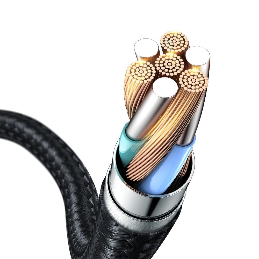 Mcdodo - Data Cable (CA-3590) - Type-C to USB-A, PD Fast Charge, 3A, 100W, 1.2m - Black