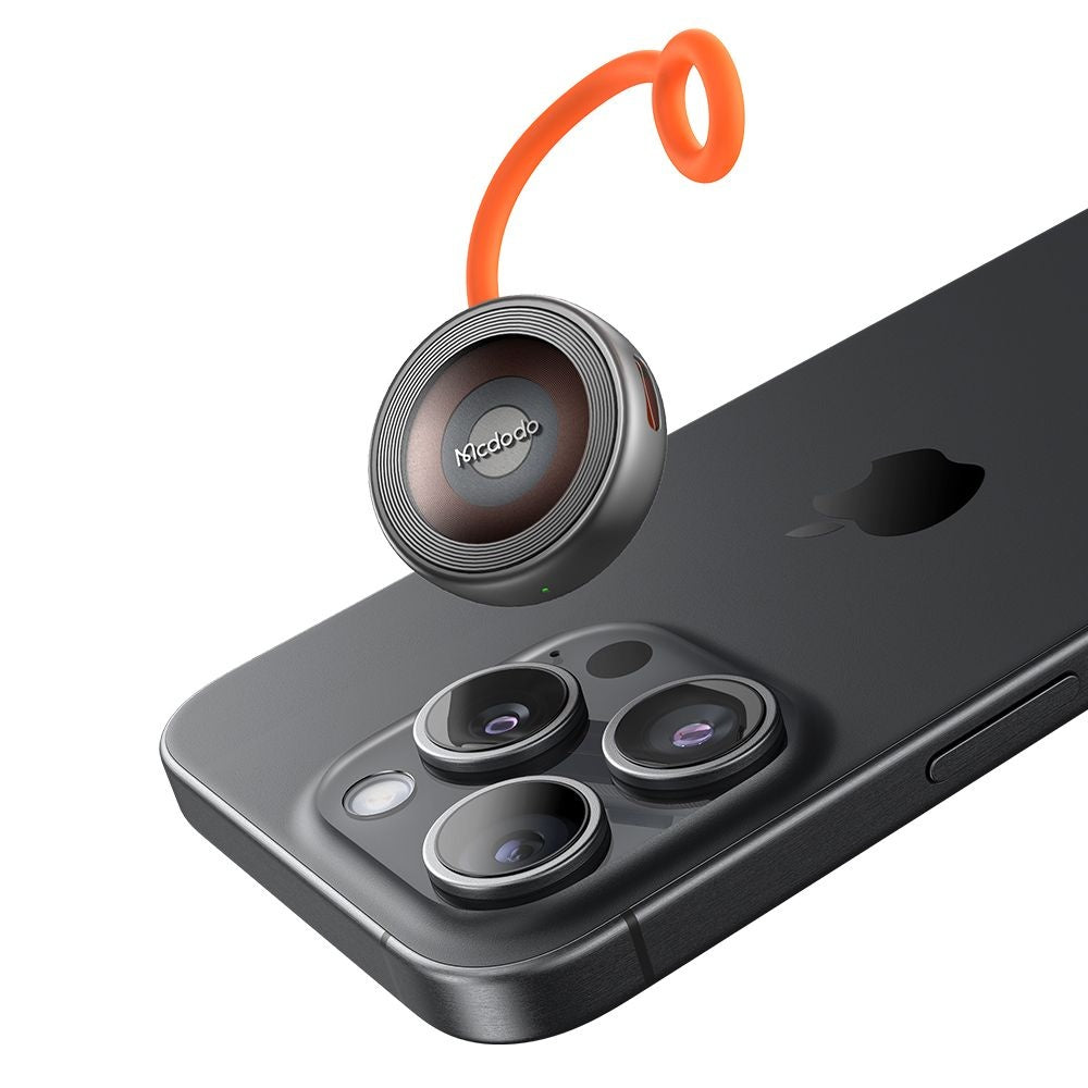 Mcdodo - Wireless Charger (CH-6840) - for Apple Watch, Dual Input, 2.5W, Anti-lost Silicone Lanyard - Black