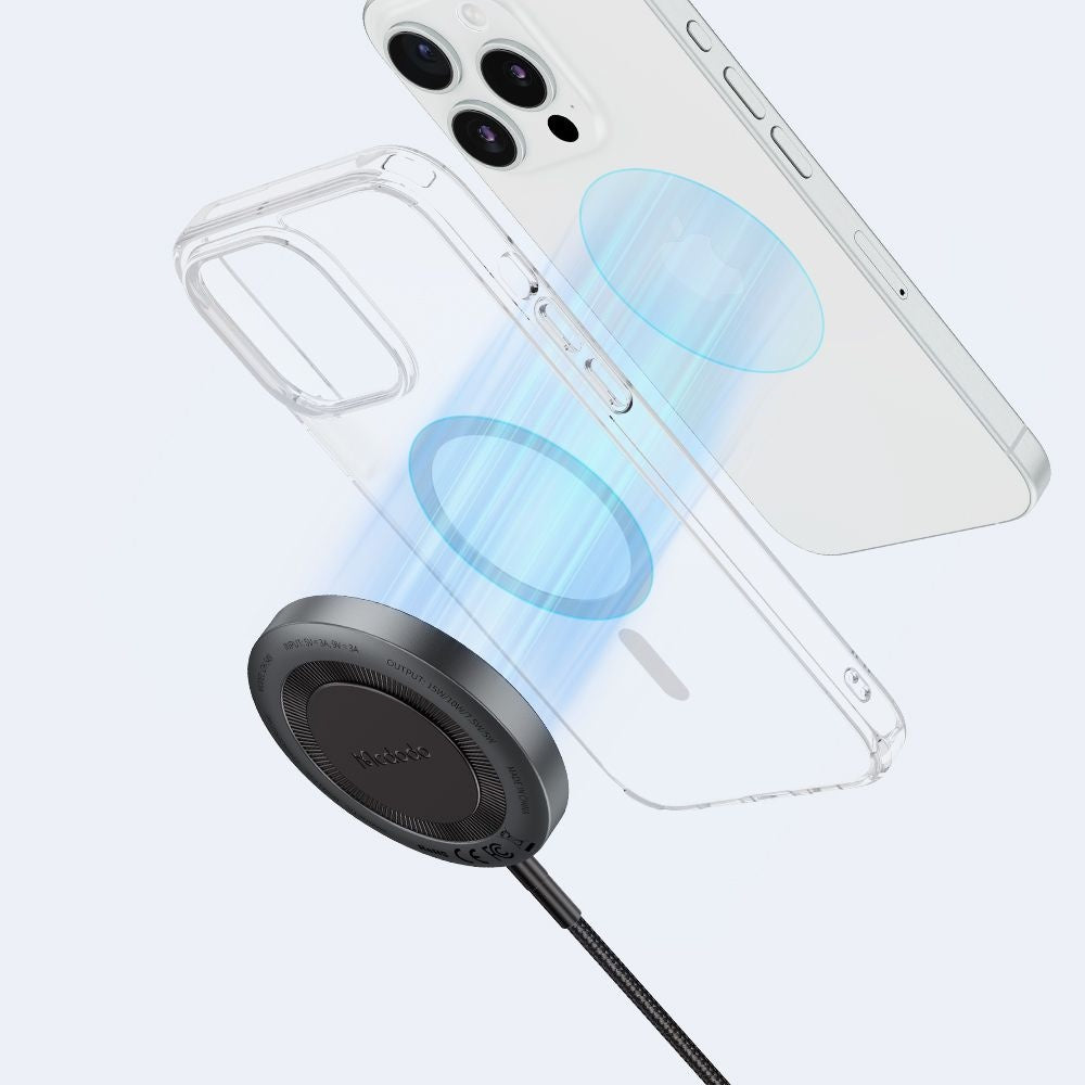Mcdodo - Wireless Charger (CH-5490) - Magnetic, for iPhone, 15W, 1m - Black