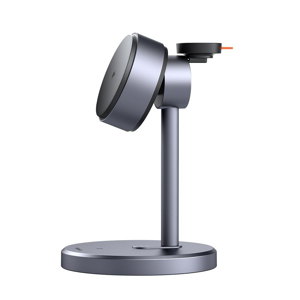 Mcdodo - Wireless Charging Station Black Swan Series (CH-2462) - with Wall Charger, Magnetic, for Apple, 22.5W, Qi2 - Bl