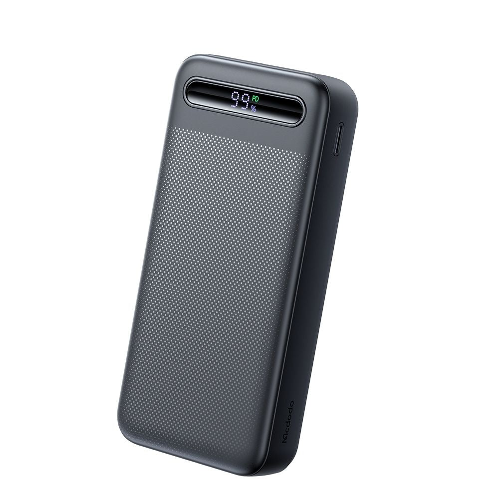 Mcdodo - Power Bank Star Series (MC-3891) - USB-C + 2x USB, 20000mAh, 22.5W, Digital Display - Black