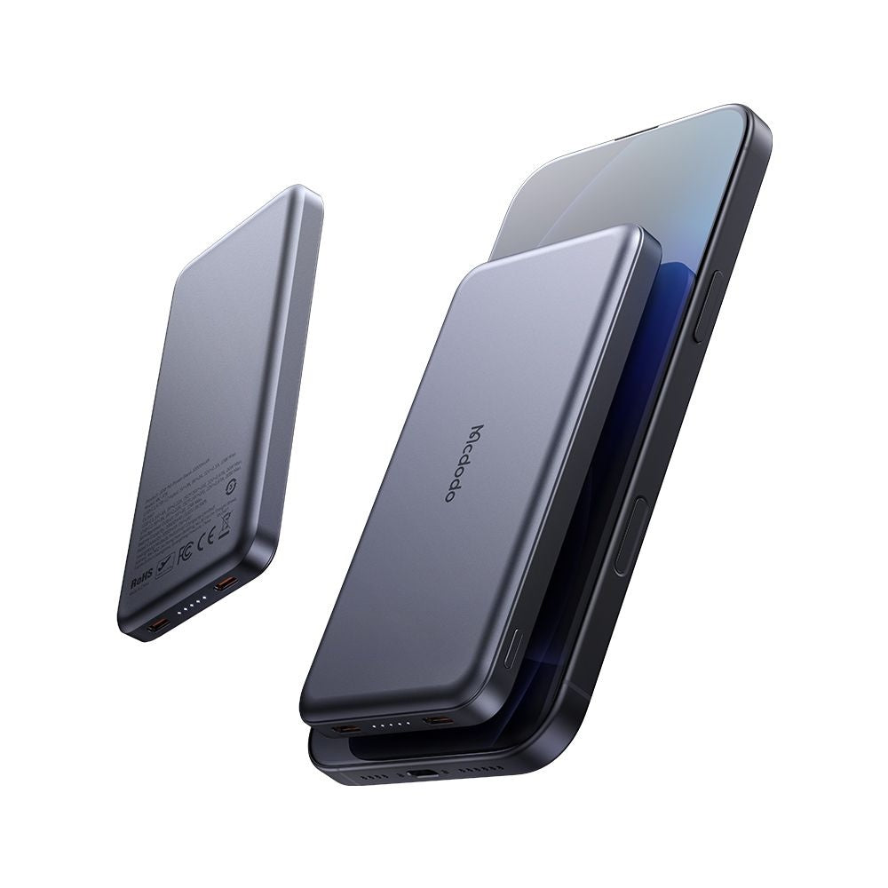 Mcdodo - Power Bank Meta Series (MC-3781) - 10000mAh, 20W, Ultra-Thin Design - Black