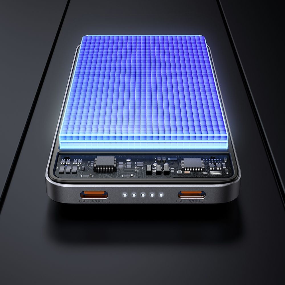 Mcdodo - Power Bank Meta Series (MC-3781) - 10000mAh, 20W, Ultra-Thin Design - Black