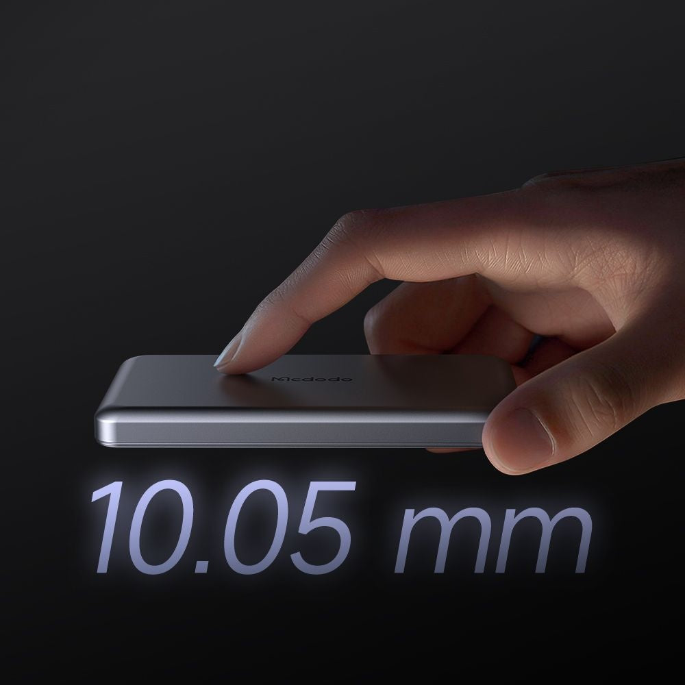 Mcdodo - Magnetic Power Bank Meta Series (MC-4641) - 5000mAh, 20W, Ultra-Thin Design - Black
