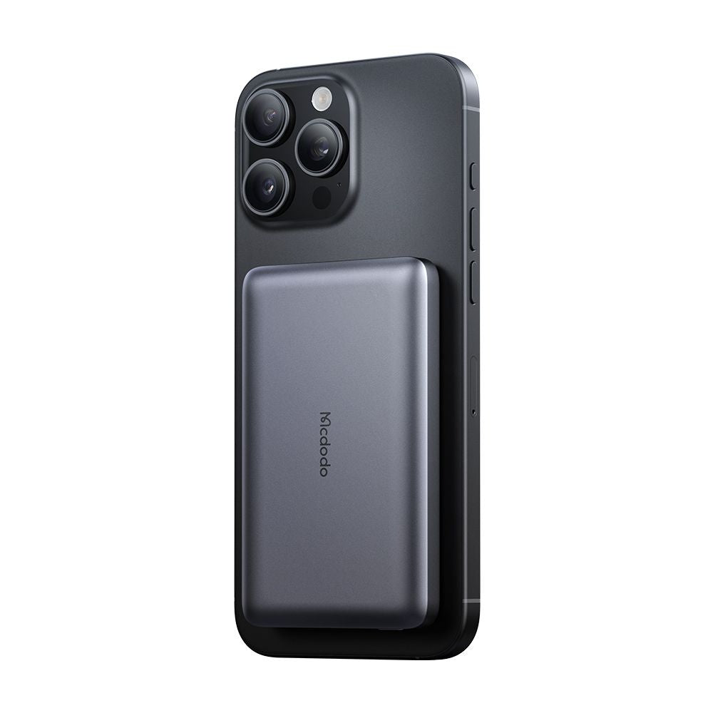 Mcdodo - Magnetic Power Bank Meta Series (MC-4651) - 10000mAh, 20W, Ultra-Thin Design - Black