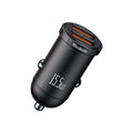 Mcdodo - Car Charger Cool Series (CC-2950) - Dual-Port, 15.5W, Mini Size, 12-24V - Black