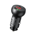 Mcdodo - Car Charger (CC-7030) - Dual Port, Fast Charging, 45W, Digital Display, Multiple Protections - Black