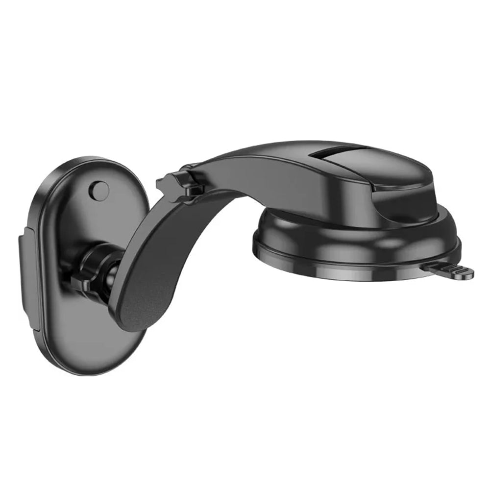 Borofone - Car Holder Charm (BH73) - with Suction Cup, for Dashboard/Windshield, 360° Adjust, Universal, Telescopic Arm 