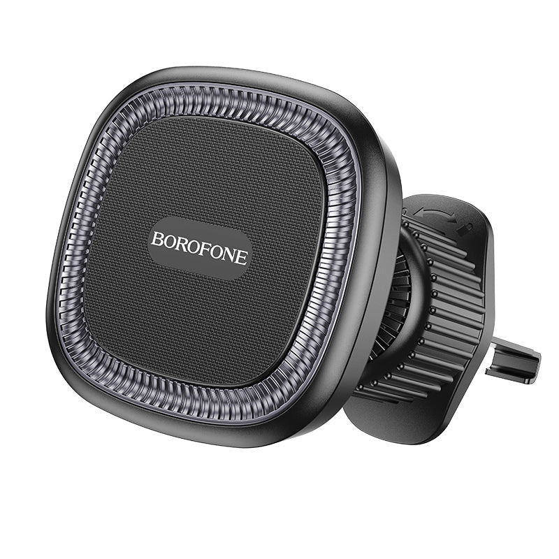 Borofone - Car Holder Ice (BH96) - Magnetic, for Air Vent, 360° Adjust - Black Gray