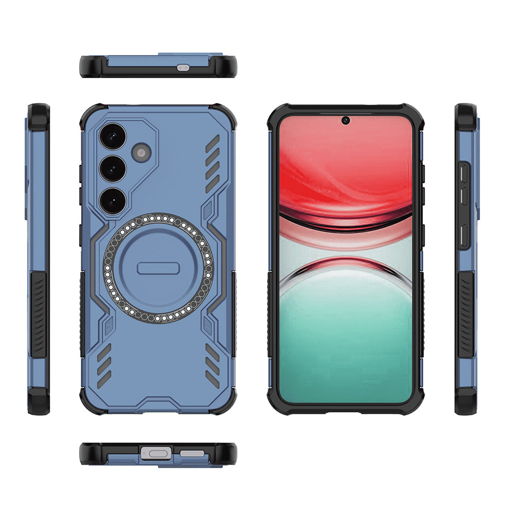 Husa pentru Samsung Galaxy S25 FE - Techsuit ArmorMag Case - Blue
