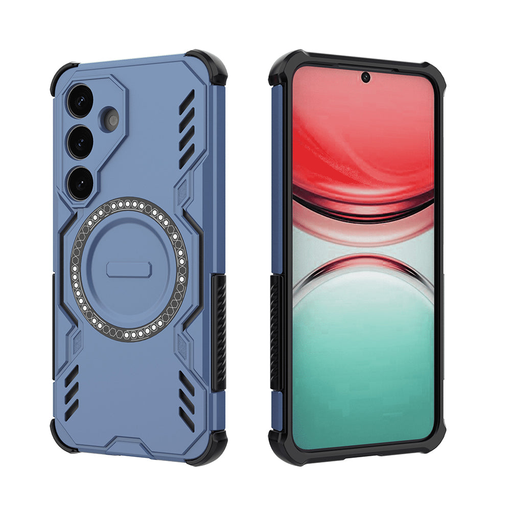 Husa pentru Samsung Galaxy S25 FE - Techsuit ArmorMag Case - Blue