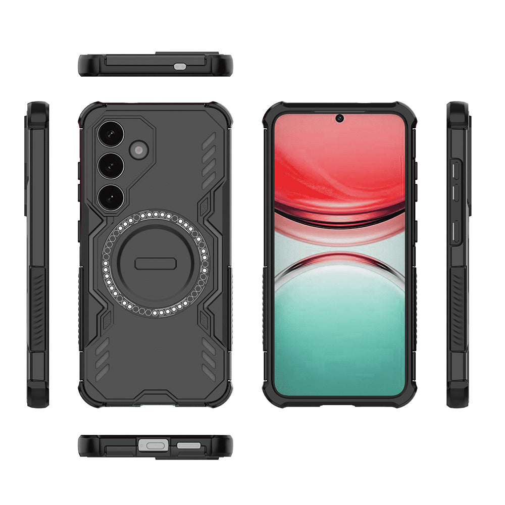 Husa pentru Samsung Galaxy S25 FE - Techsuit ArmorMag Case - Black