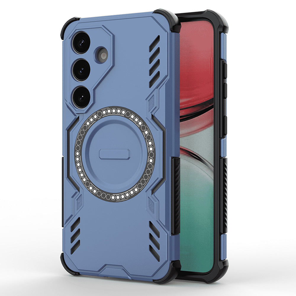 Husa pentru Samsung Galaxy S25 FE - Techsuit ArmorMag Case - Blue