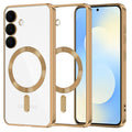 Techsuit - Luxury Crystal MagSafe - Samsung Galaxy S25 FE - Gold